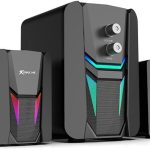 Xtrike Me SK-612 2.1 Channel Gaming Stereo Speaker with RGB Lighting – 11W Output, USB Powered,