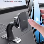 Yesido C110 Magnetic 360° Car Phone Holder – Dashboard & Vent Mount, N50 Magnet, Cable Clip – - Image 4
