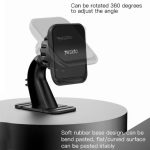 Yesido C110 Magnetic 360° Car Phone Holder – Dashboard & Vent Mount, N50 Magnet, Cable Clip – - Image 5