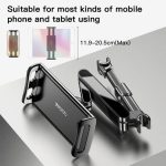 Yesido C117 360° Adjustable Car Seat Headrest Phone/Tablet Holder – Foldable Arm, ABS+Aluminum – - Image 7