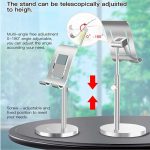 Yesido Desktop Mobile Holder C70 – Adjustable Aluminium Phone & Tablet Stand for Desk – - Image 2
