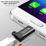 YESIDO GS04 Micro‑to‑Type C OTG Adapter – Compact Aluminium Converter with Keychain – - Image 2