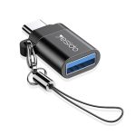 YESIDO GS06 Type‑C OTG Adapter – Compact USB‑C to USB‑A OTG Converter with Keychain – - Image 2
