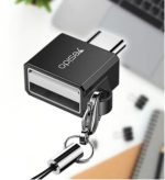 YESIDO GS08 Type‑C OTG Adapter – Super‑Fast USB‑C to USB‑A Converter with Keychain – - Image 3