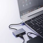 YESIDO HB12 4‑Port USB 2.0 Hub Adapter – Compact Aluminium Multi‑Port Splitter – - Image 2