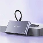 YESIDO HB12 4‑Port USB 2.0 Hub Adapter – Compact Aluminium Multi‑Port Splitter – - Image 4