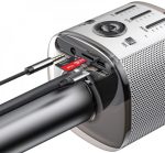 Yesido KR10 Rechargeable Bluetooth Karaoke Microphone with Speaker - Image 3