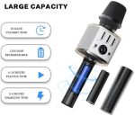 Yesido KR10 Rechargeable Bluetooth Karaoke Microphone with Speaker - Image 5
