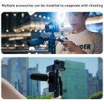 Yesido SF17 2-Meter Extendable Tripod Stand – Bluetooth Remote, 360° Rotation, Aluminum Alloy Build, - Image 10