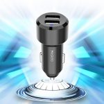 Yesido Y34 Dual-Port Car Charger – 2×2.4 A Fast USB Charging, Aluminum Alloy – - Image 4