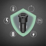 Yesido Y34 Dual-Port Car Charger – 2×2.4 A Fast USB Charging, Aluminum Alloy – - Image 7