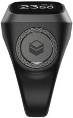 ZIKR Smart Tasbih Ring E0122GR – 22mm OLED Display, Bluetooth-Enabled Islamic Prayer Ring, - Image 4