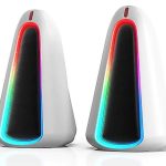 Zilla SG-500 Wired Gaming Stereo Speaker – 2.0 Channel, RGB Lighting, USB Powered, 6W Output,